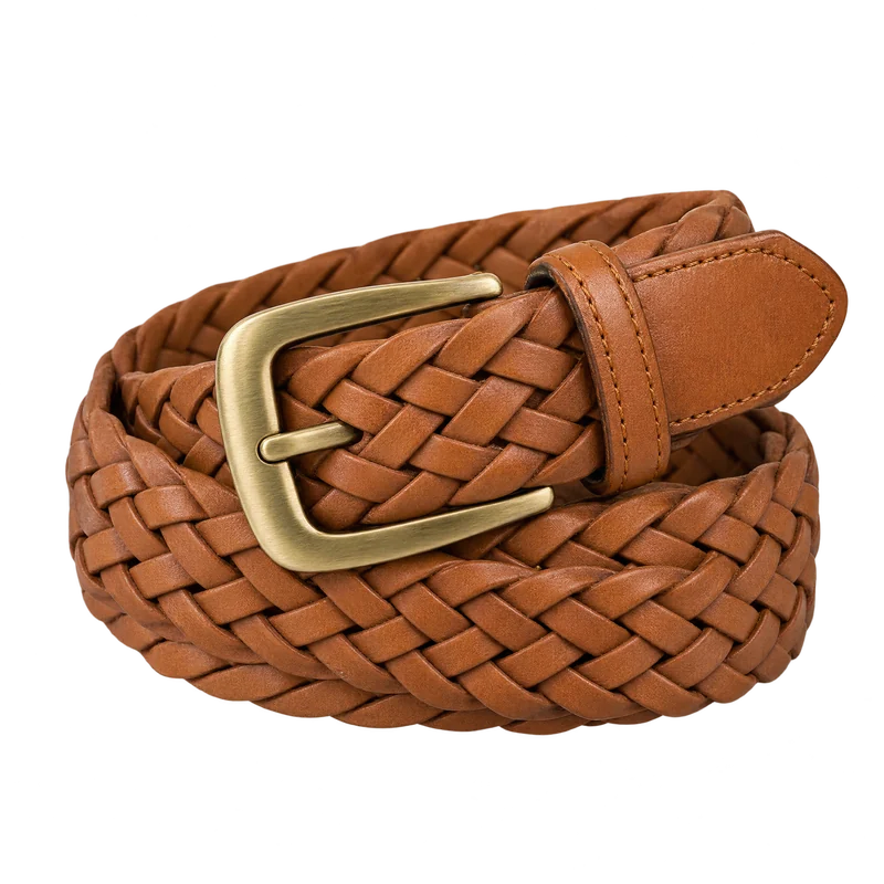 Leather belt
